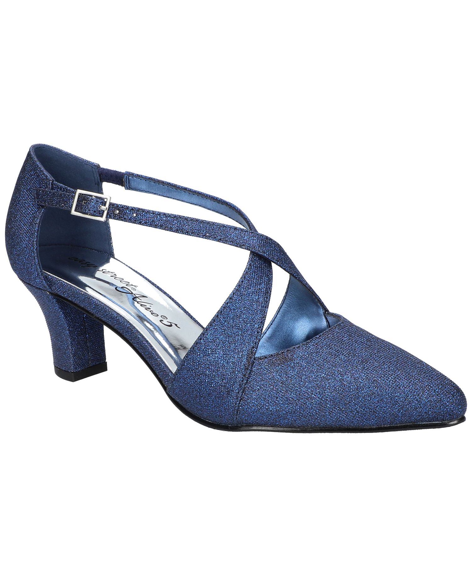 Women's Elegance Cross Strap Front Pumps