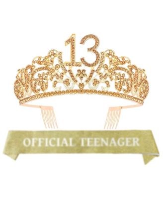 13 And Fabulous 13th Birthday Party Gold Gift Shirt For Girl 13 And Fabulous 13th Birthday Party Gold Gift Shirt For Girl