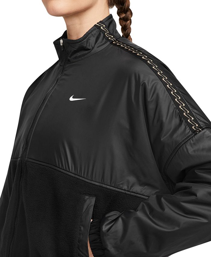 Nike Women's One Therma-FIT Fleece Full-Zip Jacket - Macy's