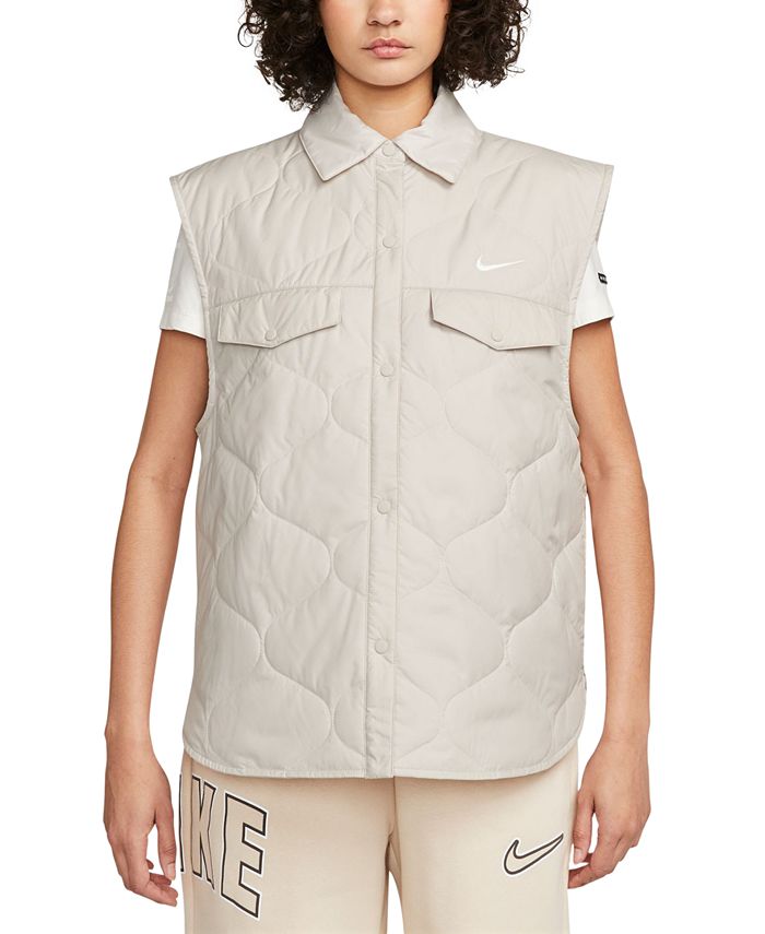 Womens white nike shop vest