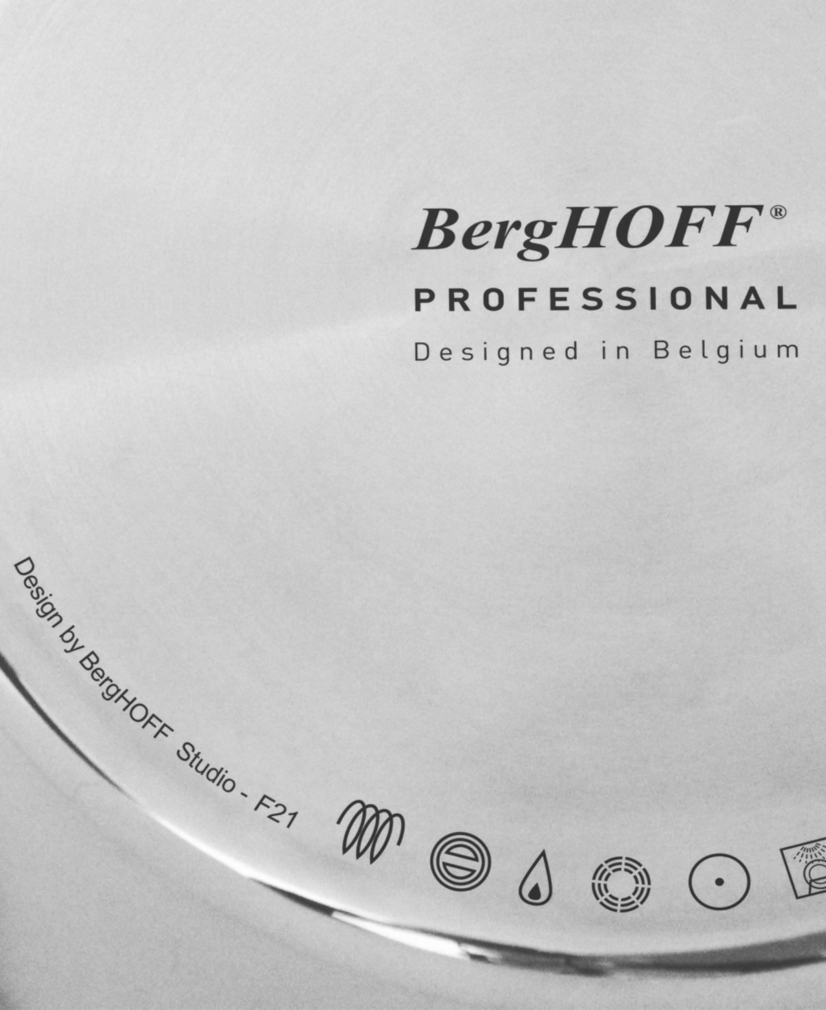 BergHOFF Professional 13pc Tri-Ply 18/10 Stainless Steel Cookware Set with Ss Lids