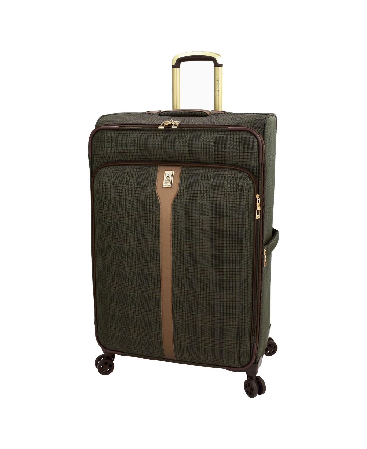 Brentwood Iii 29" Expandable Spinner Soft Side, Created for Macy's - Navy, Bronze