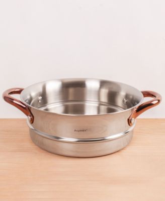 18/10 Stainless Steel 3 Piece Steamer Set