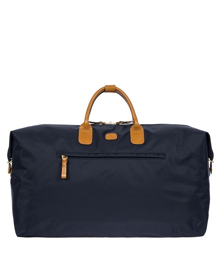 Leather duffle top bag macys