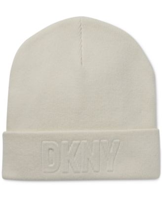 Women's Embossed Logo Cuffed Beanie