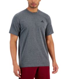 Men's adidas Heathered Gray Louisville Cardinals Vintage Logo Tri-Blend T- Shirt