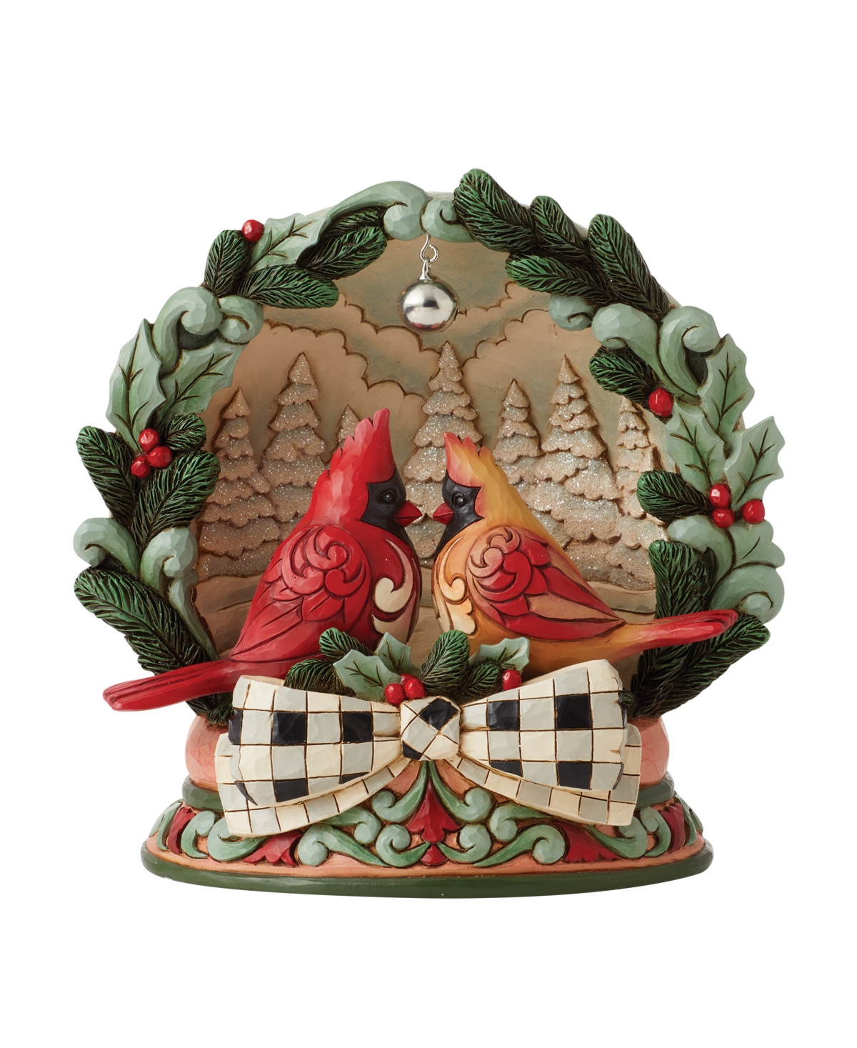 Jim Shore Hg Cardinals Led Diorama