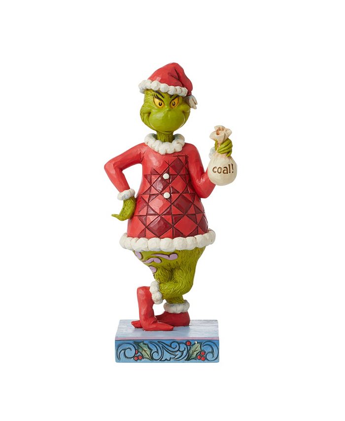Jim Shore Grinch with Bag of Coal Macy's