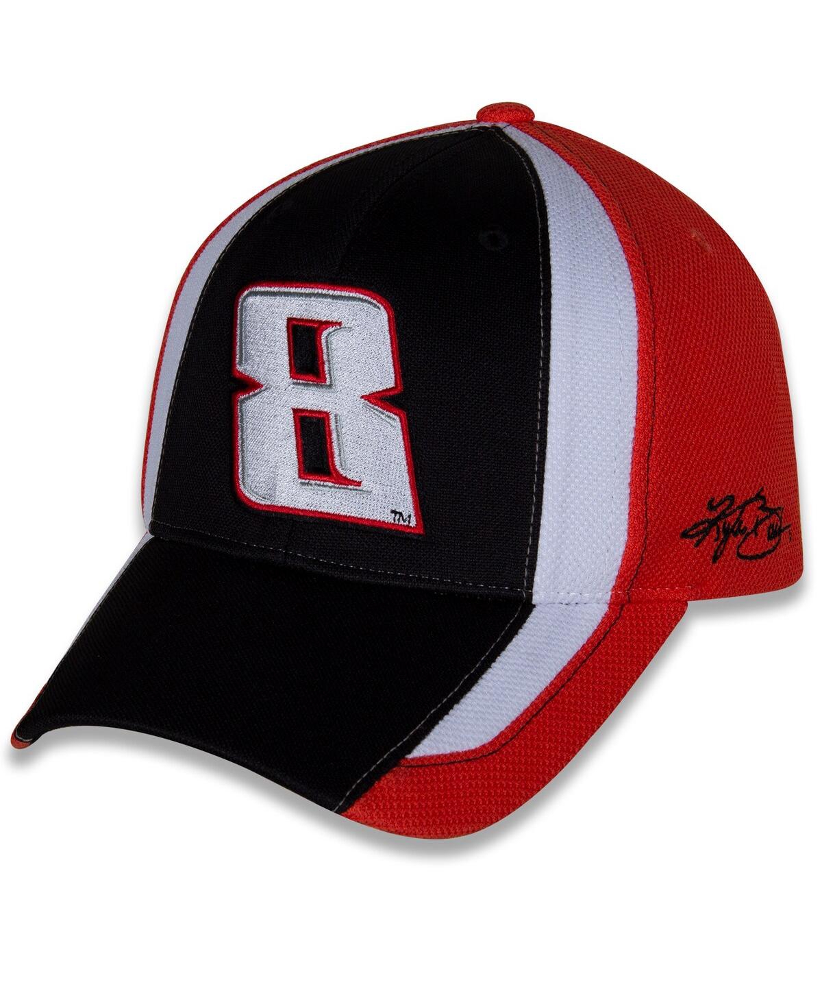 Richard Childress Racing Team Collection Men's  Black, White Kyle Busch Restart Adjustable Hat In Black,white