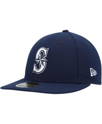 Men's Navy Seattle Mariners Oceanside Low Profile 59FIFTY Fitted Hat