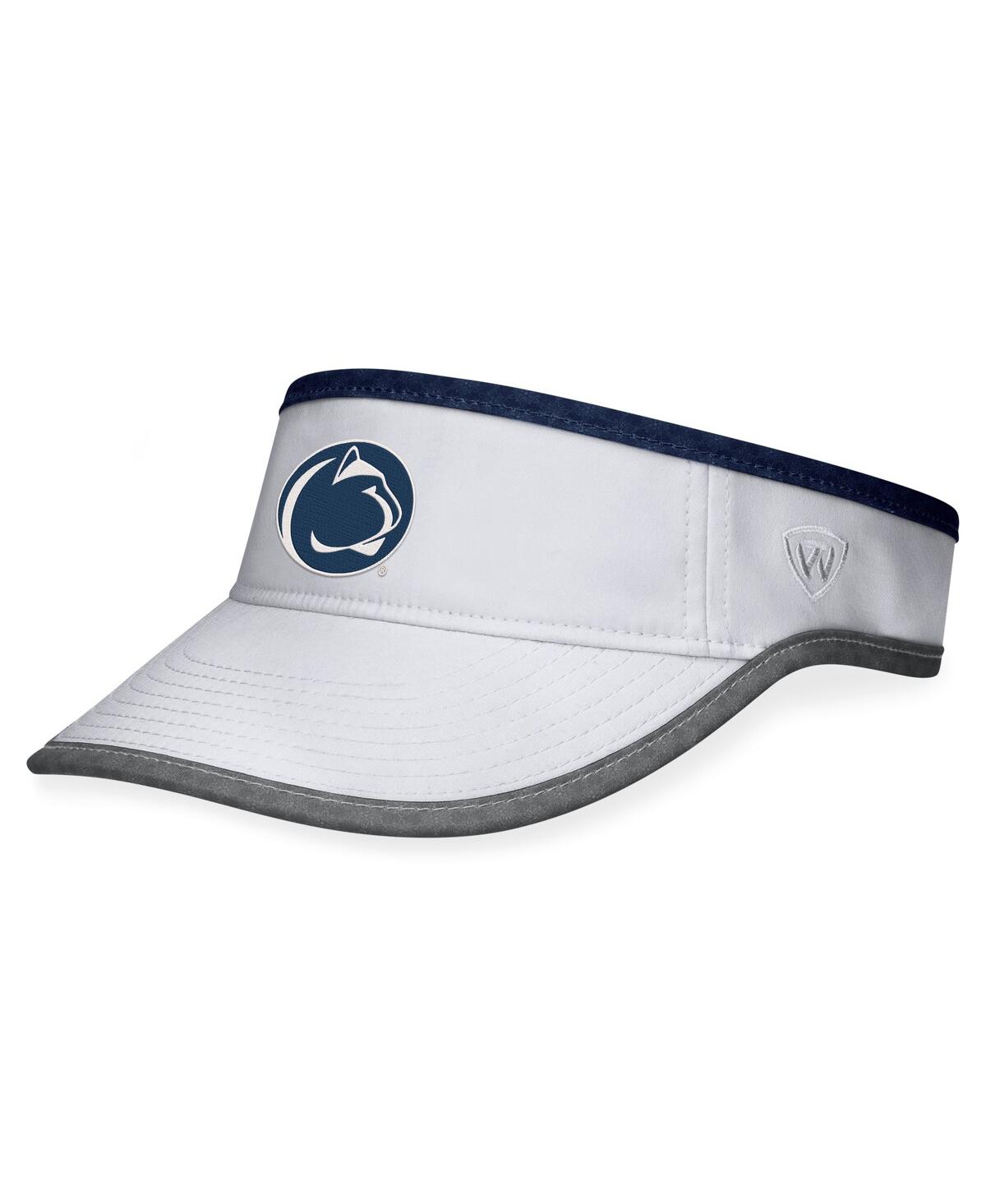 Shop Top Of The World Men's  White Penn State Nittany Lions Daybreak Adjustable Visor