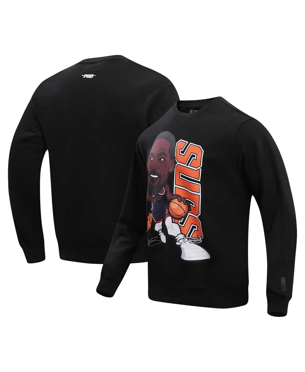 Pro Standard Kevin Durant Black Phoenix Suns Avatar Pullover Sweatshirt In Black