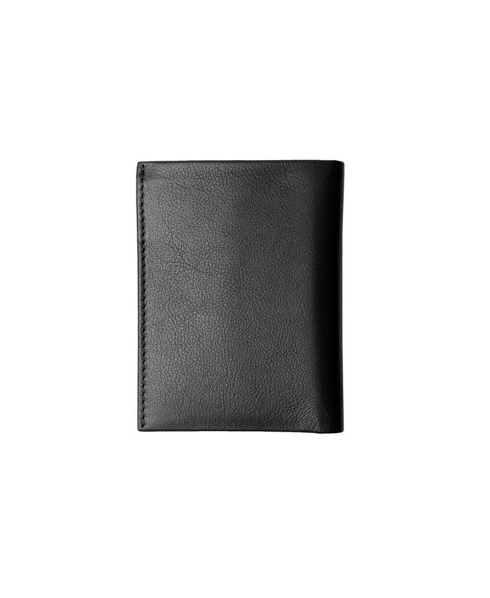 CHAMPS Men's Slim Sleeve Leather RFID Wallet in Gift Box - Macy's