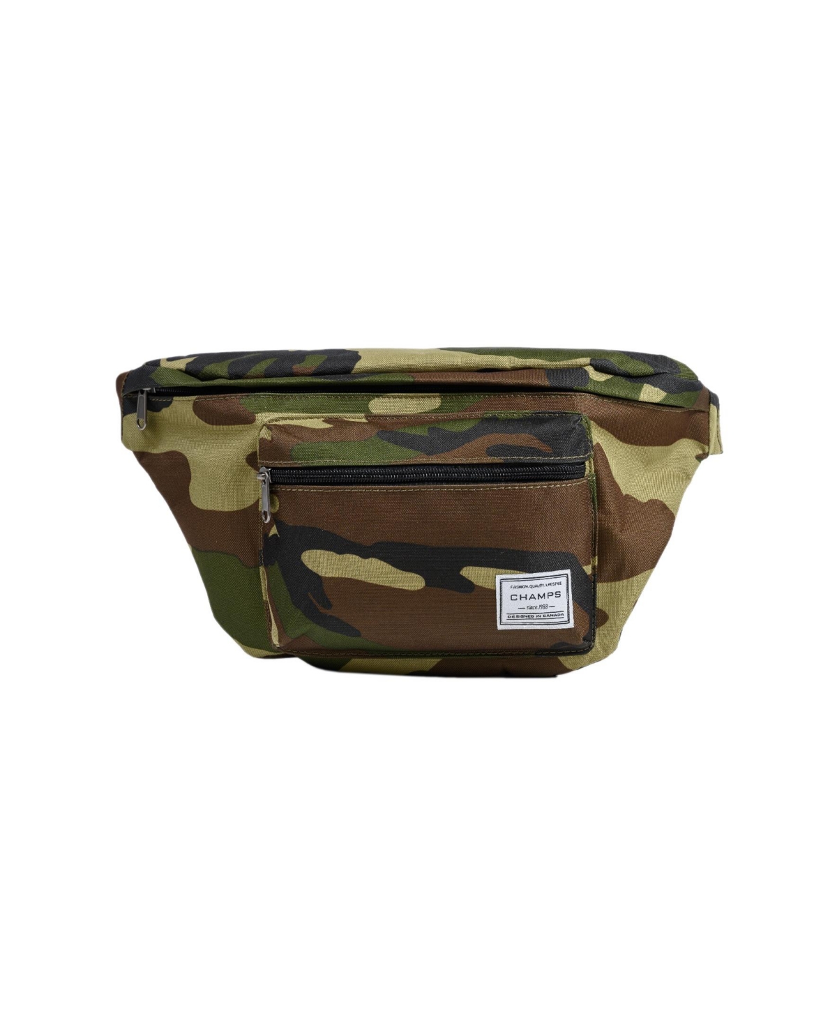 Champs Canvas Waist Pack In Camo