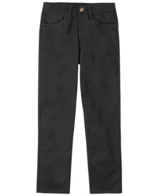 Big Boys Uniform 5 Pocket Stretch Twill Pant with Reinforced Knees