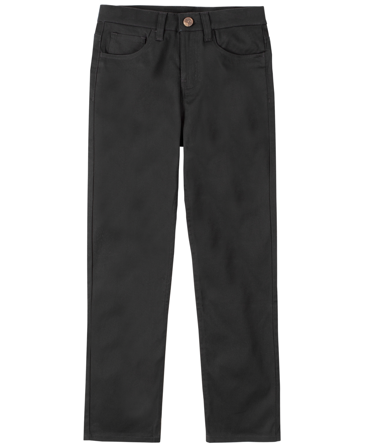 Big Boys Uniform 5 Pocket Stretch Twill Pant with Reinforced Knees