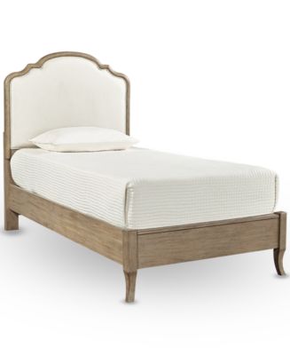 Furniture Provence Upholstered Twin Bed 3-Pc. Set (Bed, Nightstand ...