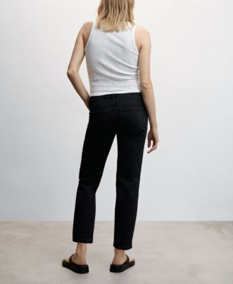 MANGO Women's Maternity Straight Jeans