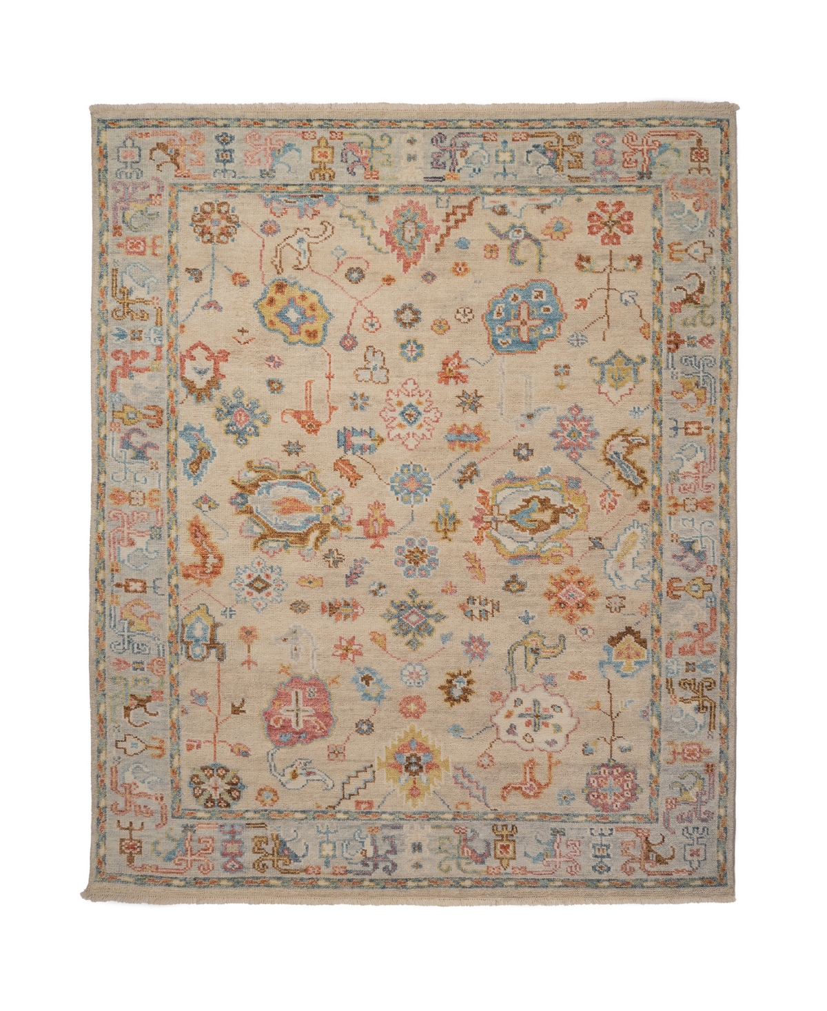 Capel Verve 1220 8' x 10' Area Rug - Tan, Multi