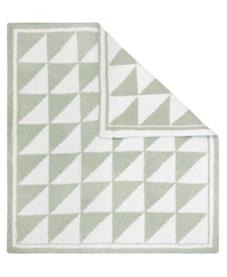 Living Textiles Baby Boys or Baby Girls Chenille Baby Blanket - Sage