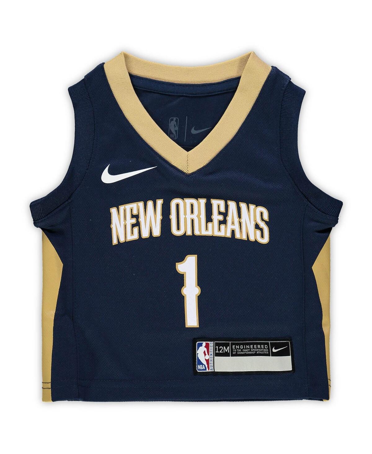 Nike Baby Zion Williamson New Orleans Pelicans Icon Replica Jersey