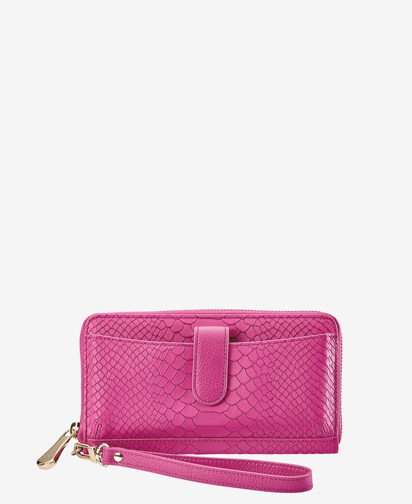 Кошелёк GiGi New York City Leather Phone Wallet, цвет: Azalea — фото 1