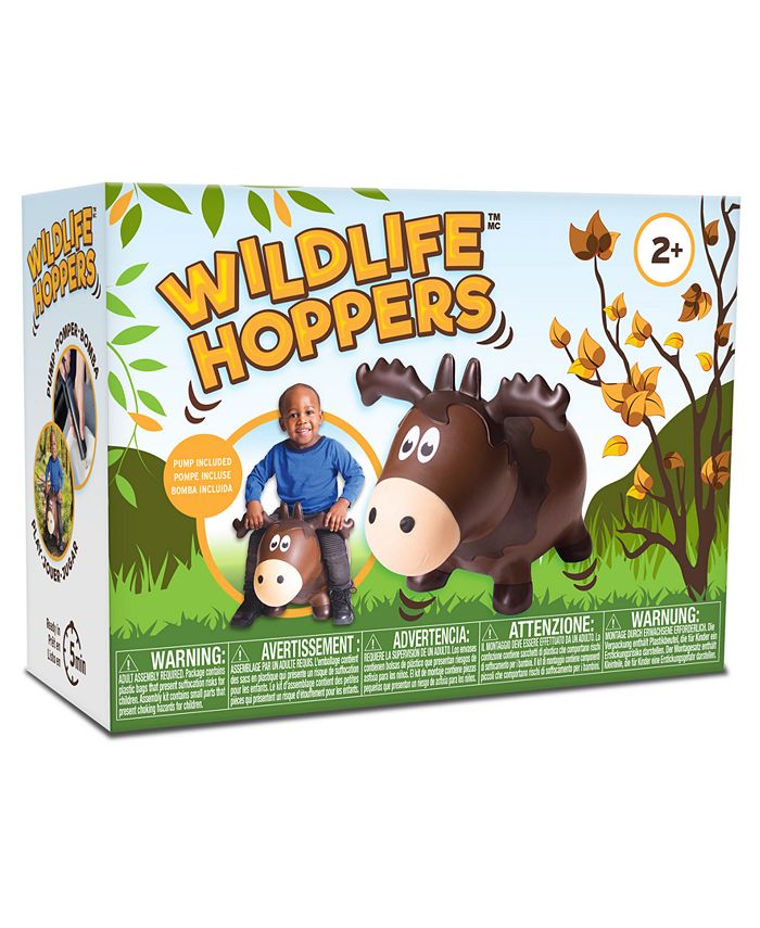 Farm Hoppers Moose RideOn Toddler Inflatable Bounce Toy Macy's