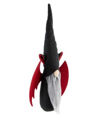 17" Halloween Boy Gnome with Bat Wings
