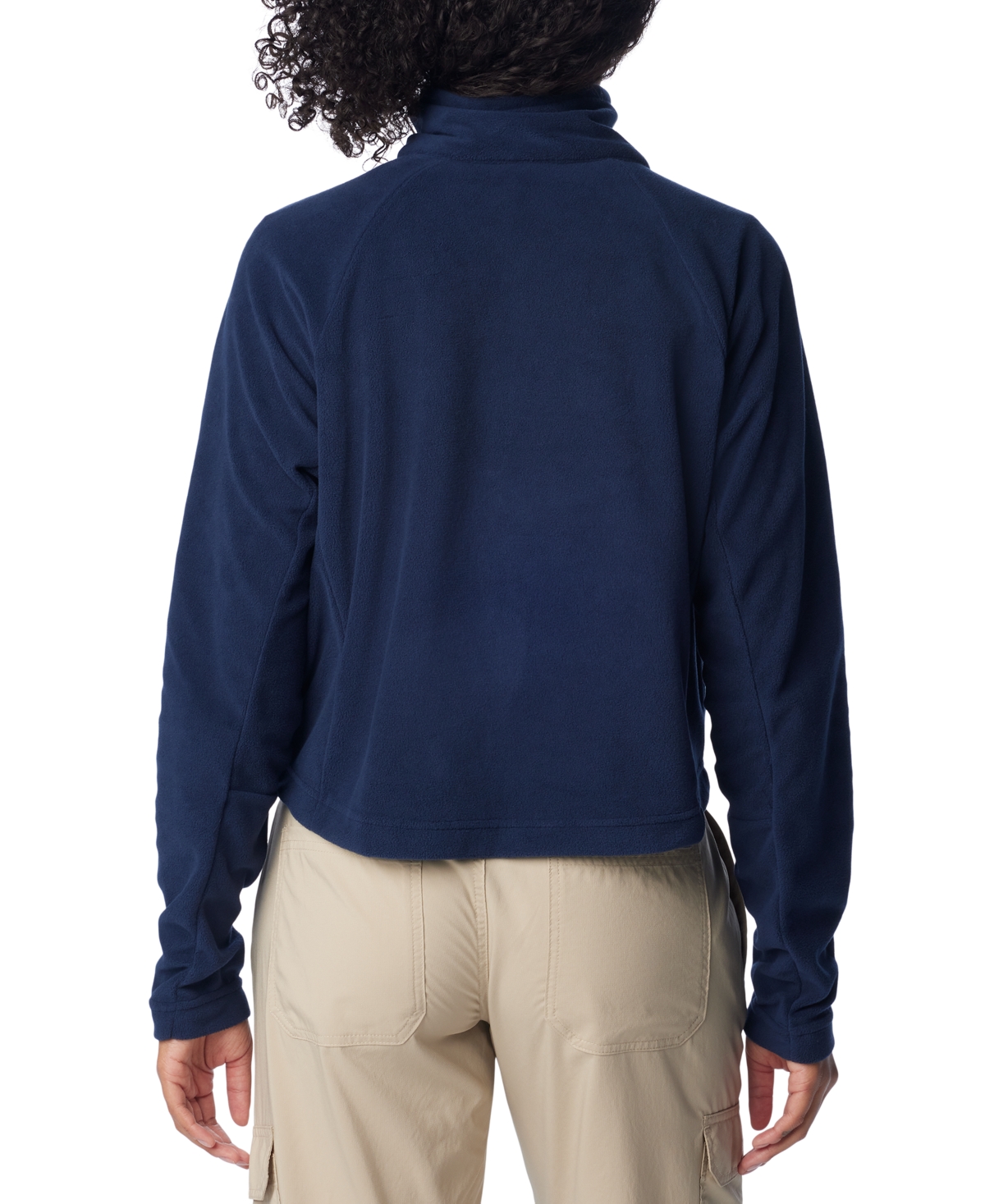 Columbia Women's Glacial Cropped Ii Sportswear Fleece 1/2-Zip Top