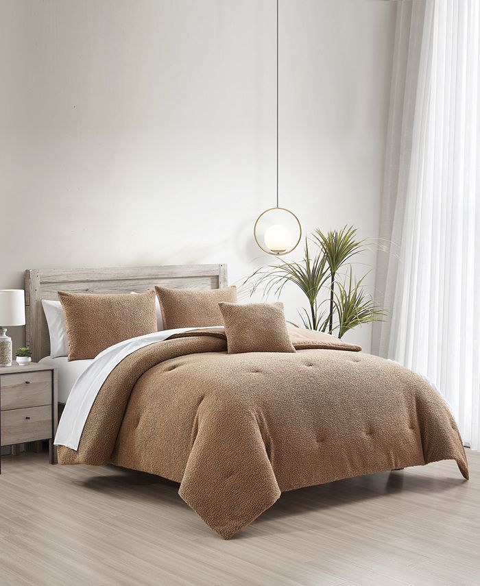 Sunham Boucle 4Pc. Comforter Set, King, Created for Macy's Macy's