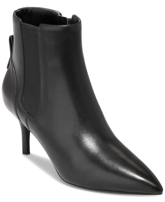 Giani Bernini Size 8.5M Ladies Zip Up Side Healed Boots