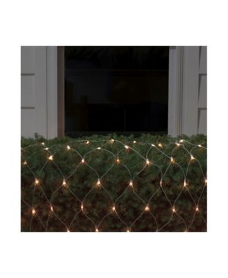 Northlight 4' x 6' Clear Mini Net Style Christmas Lights Wire