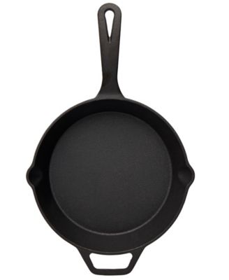 Cast Iron 10" Open Fry Pan with Assist Handle