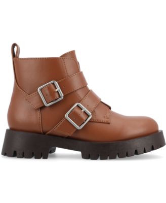 Women's Maebry Lug Sole Buckle Booties