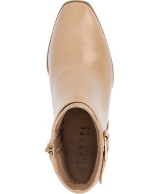 Women's Elley Buckle Strap Block Heel Booties