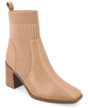 Tan Beige Wide Boots for Women Booties Ankle Boots Tall Boots