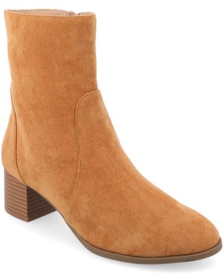 Women's Hayven Block Heel Almond Toe Booties
