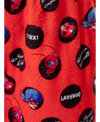 Girls Miraculous: Tales of Ladybug & Cat Noir The Power Of Luck Raglan Sleep 2PC Pajama Set