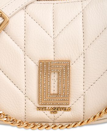 Buy LAFAYETTE QUILTED DEMI CRESCENT CROSSBODY CLUTCH Online - Karl  Lagerfeld Paris