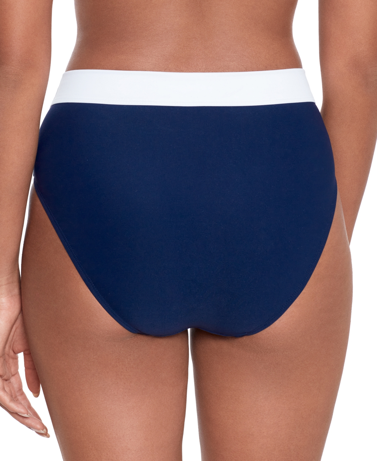 RALPH LAUREN WOMEN'S BANDED HIGH-WAIST BIKINI BOTTOMS 