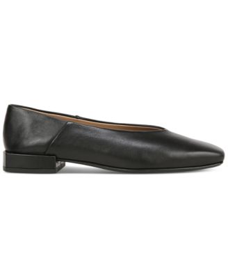 Women's Kasey High-Vamp Square Toe Flats