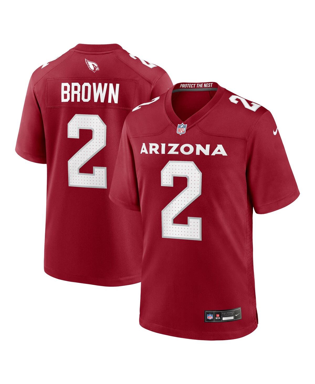 Men's Nike Marquise BrownArizona Cardinals Home Game Jersey - Cardinal