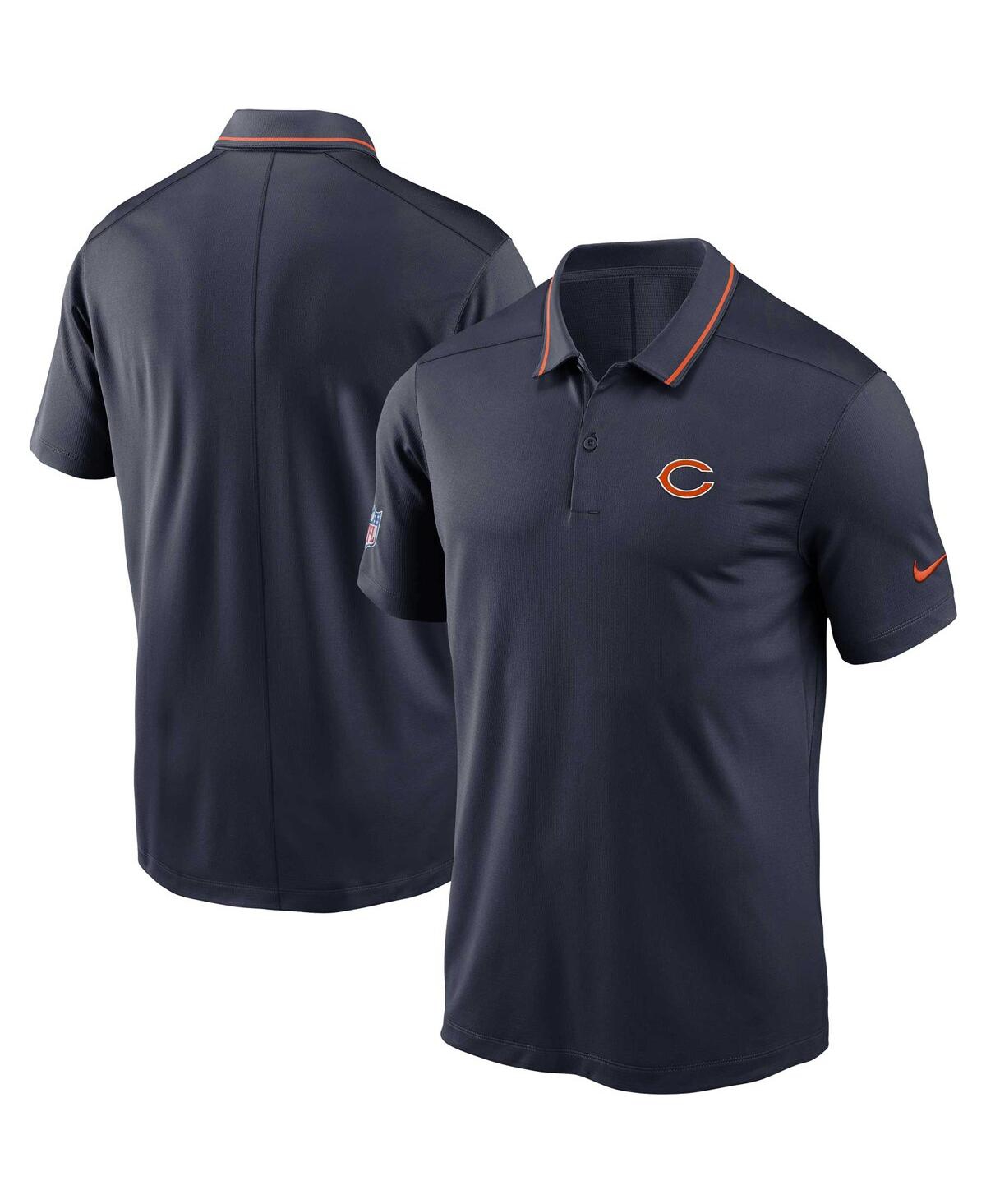 Nike Men's Dri-fit Sideline Victory (nfl Chicago Bears) Polo In Blue