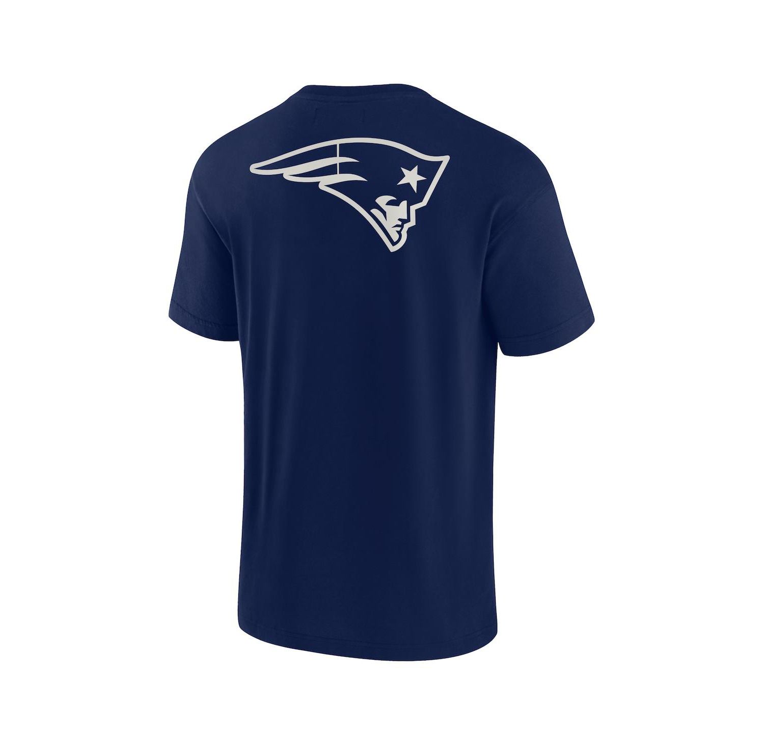 Men's and Women's Navy New England Patriots Super Soft Short Sleeve T-shirt