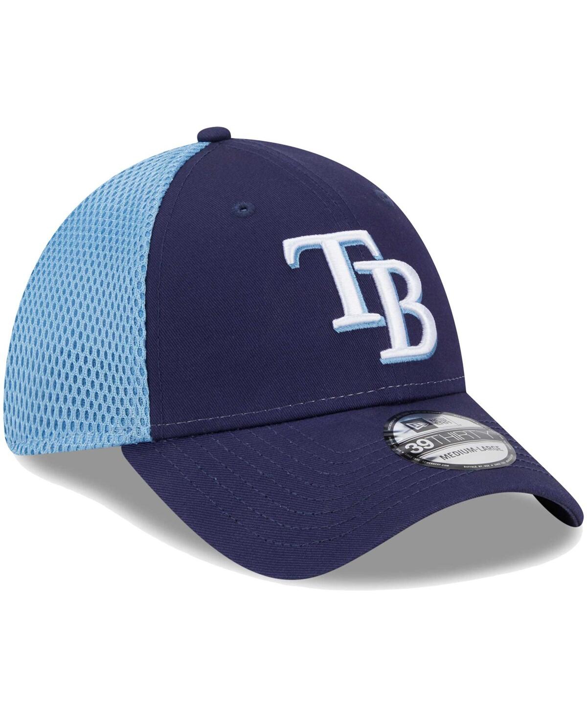 Men's New EraTampa Bay Rays Team Neo 39THIRTY Flex Hat - Navy