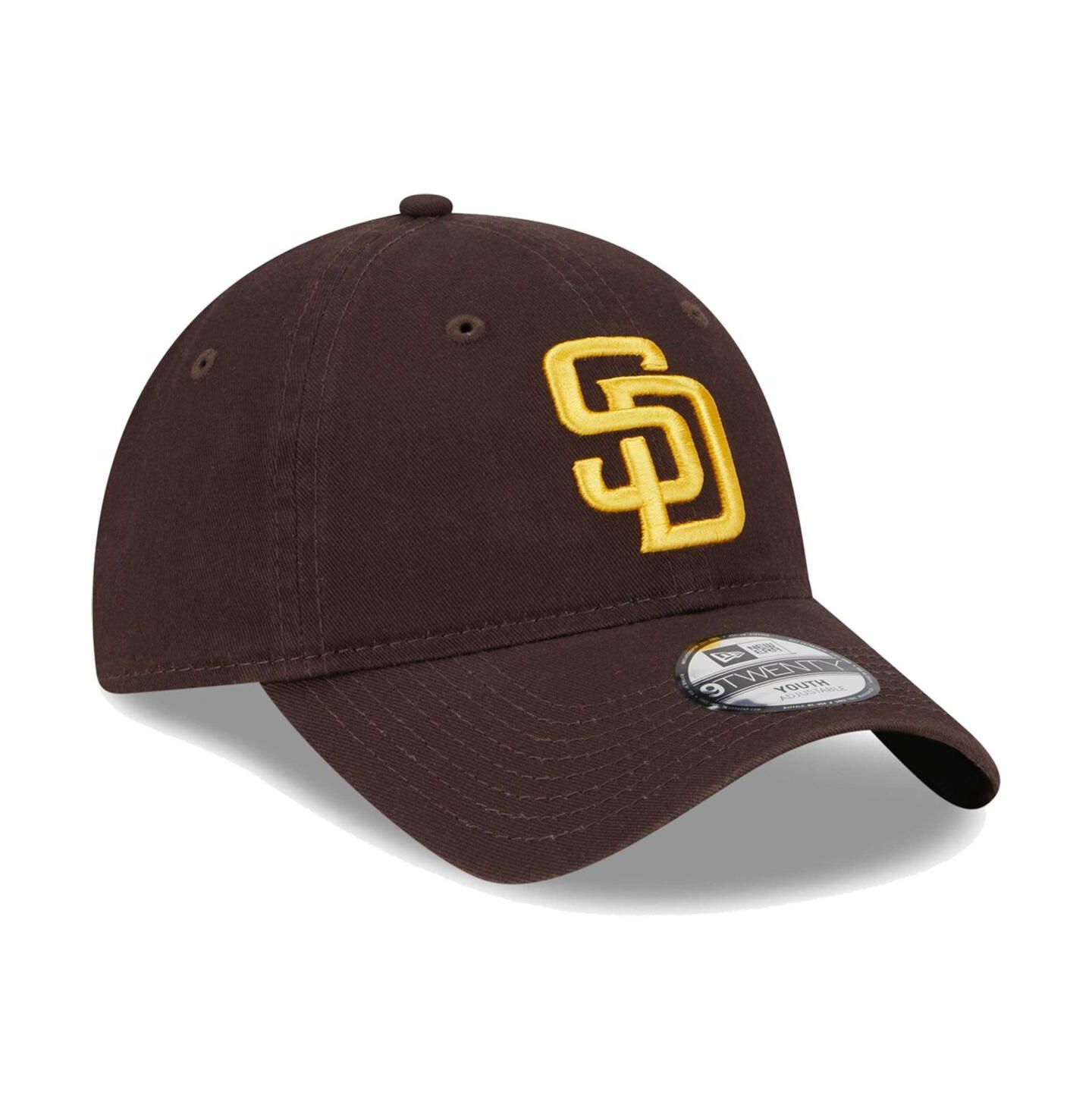 Детская кепка New Era Brown San Diego Padres Team 9TWENTY Adjustable Hat — фото 4