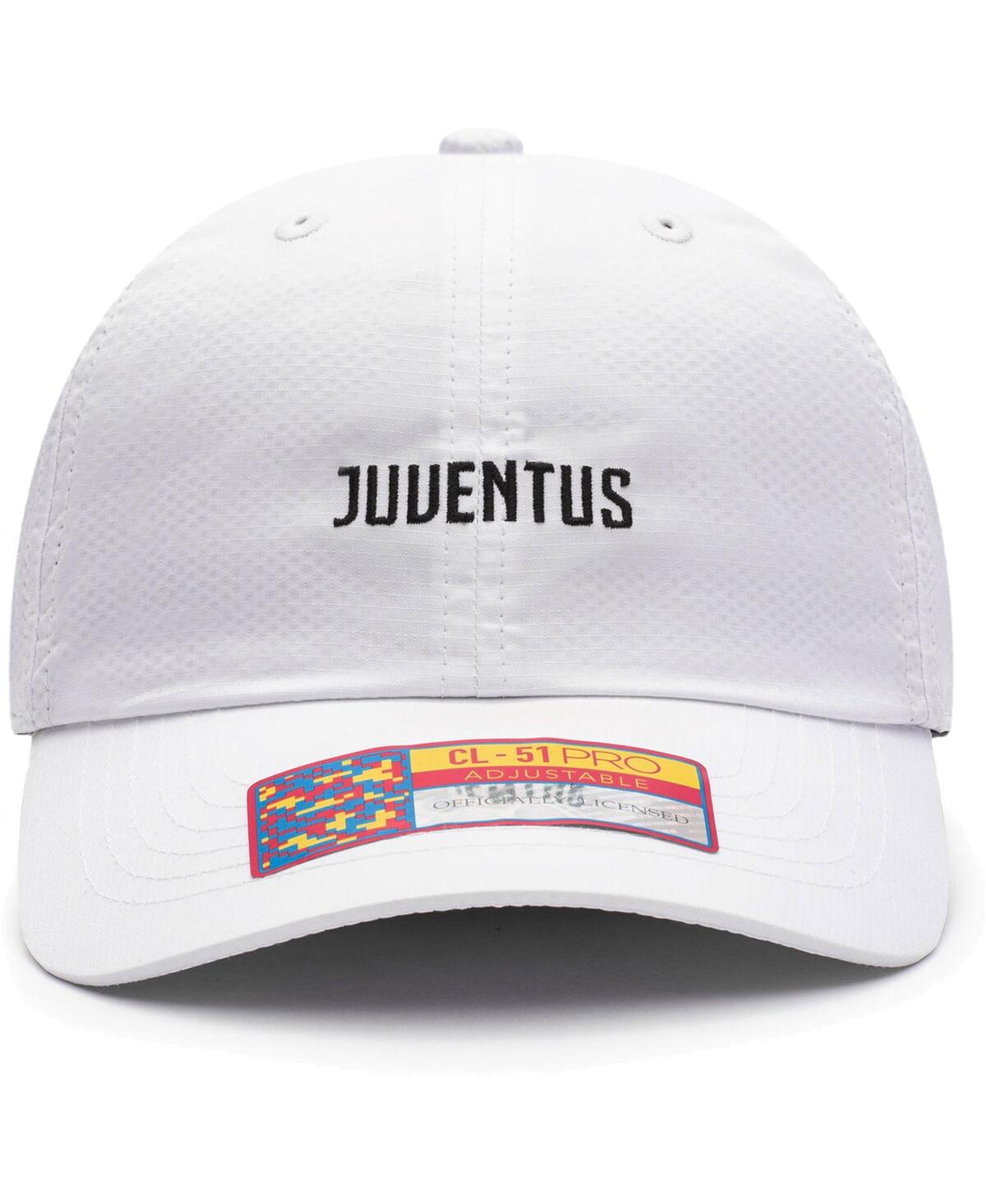Shop Fan Ink Men's White Juventus Stadium Adjustable Hat