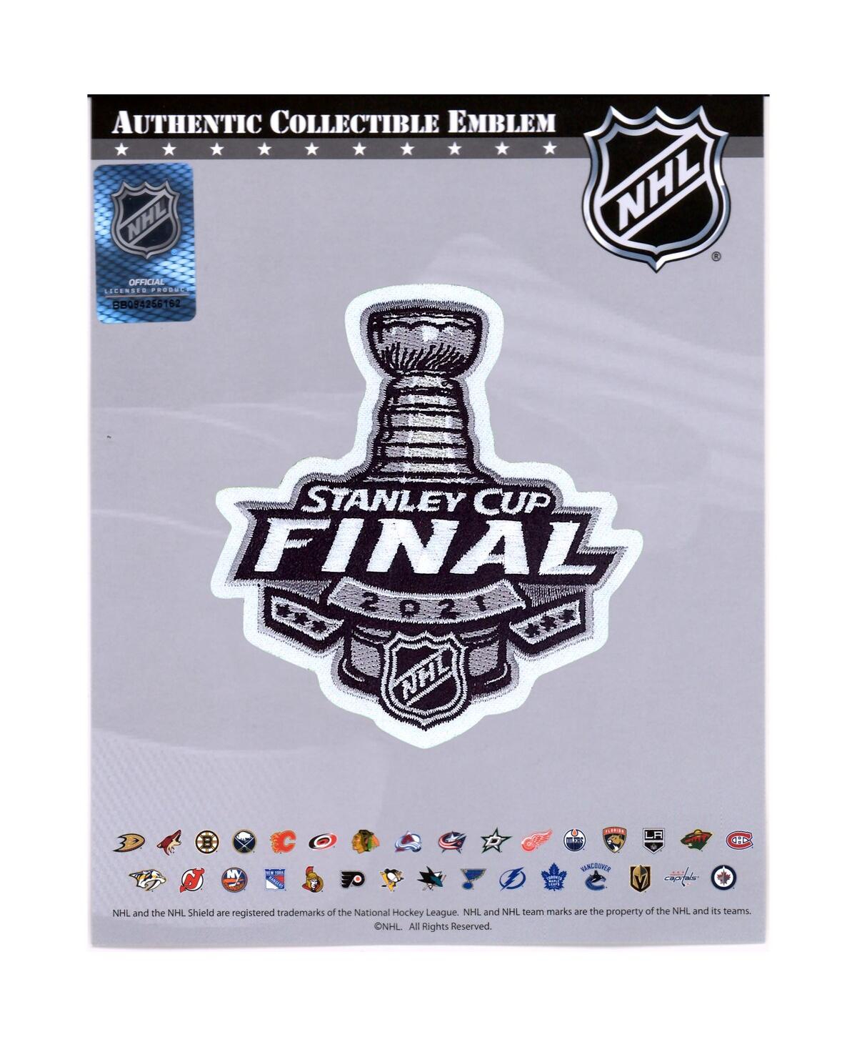 Montreal Canadiens vs. Tampa Bay Lightning 2021 Stanley Cup Final Matchup National Emblem Jersey Patch - Multi