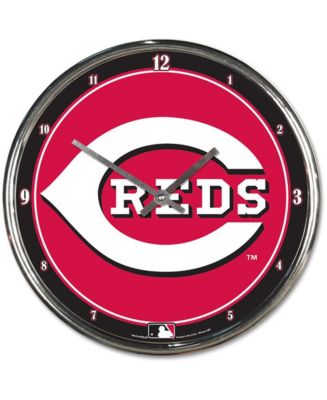 Wincraft Cincinnati Reds Chrome Wall Clock - Macy's