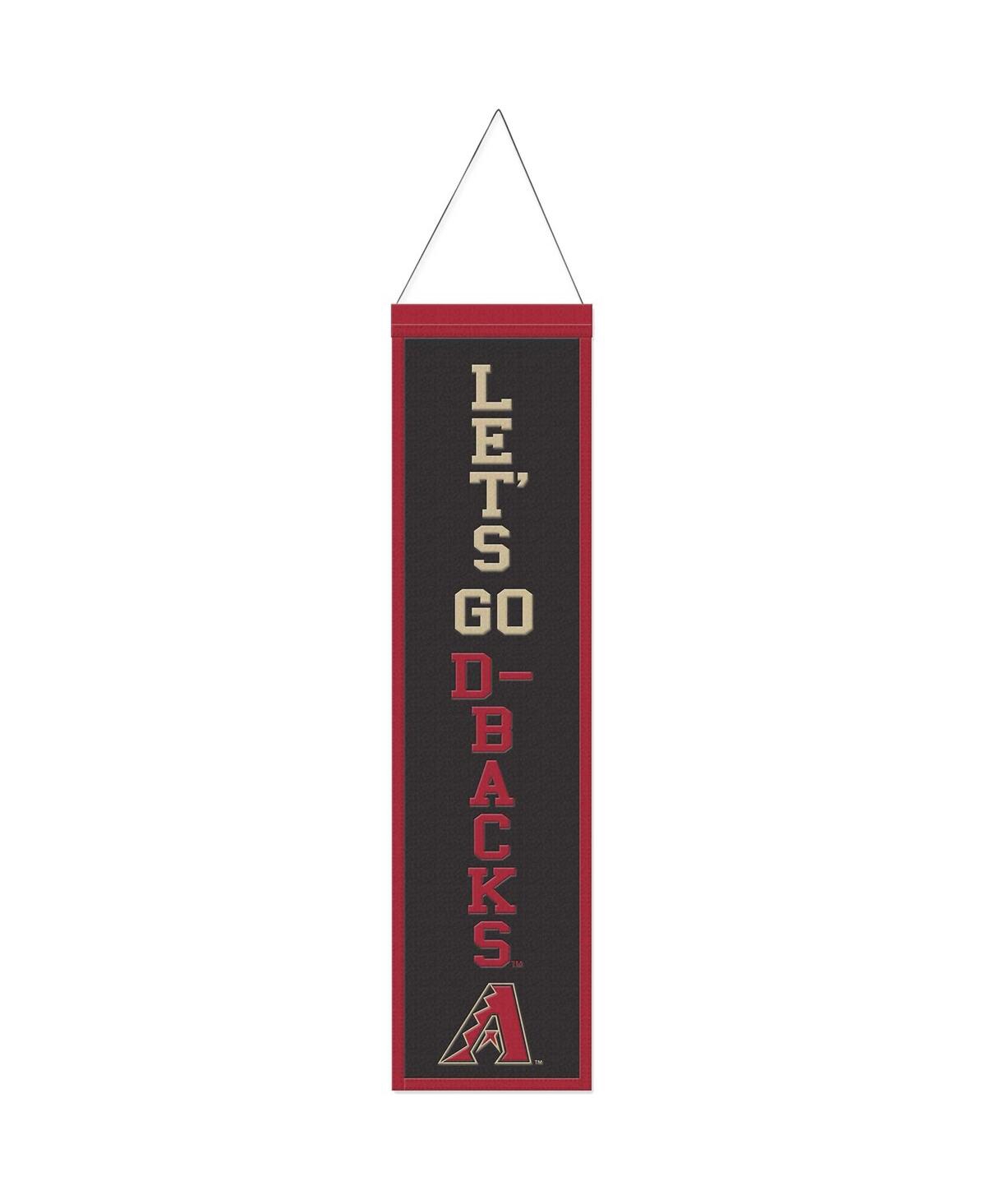 Wincraft Arizona Diamondbacks 8" X 32" Slogan Wool Banner In Multi